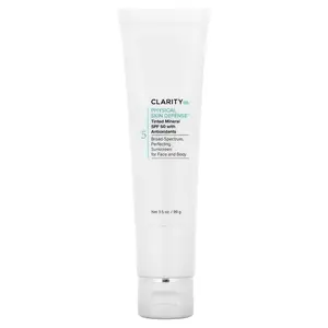 ClarityRx Physical Skin Defense, Tinted Mineral SPF 50 with Antioxidants, 3.5 oz (99 g)