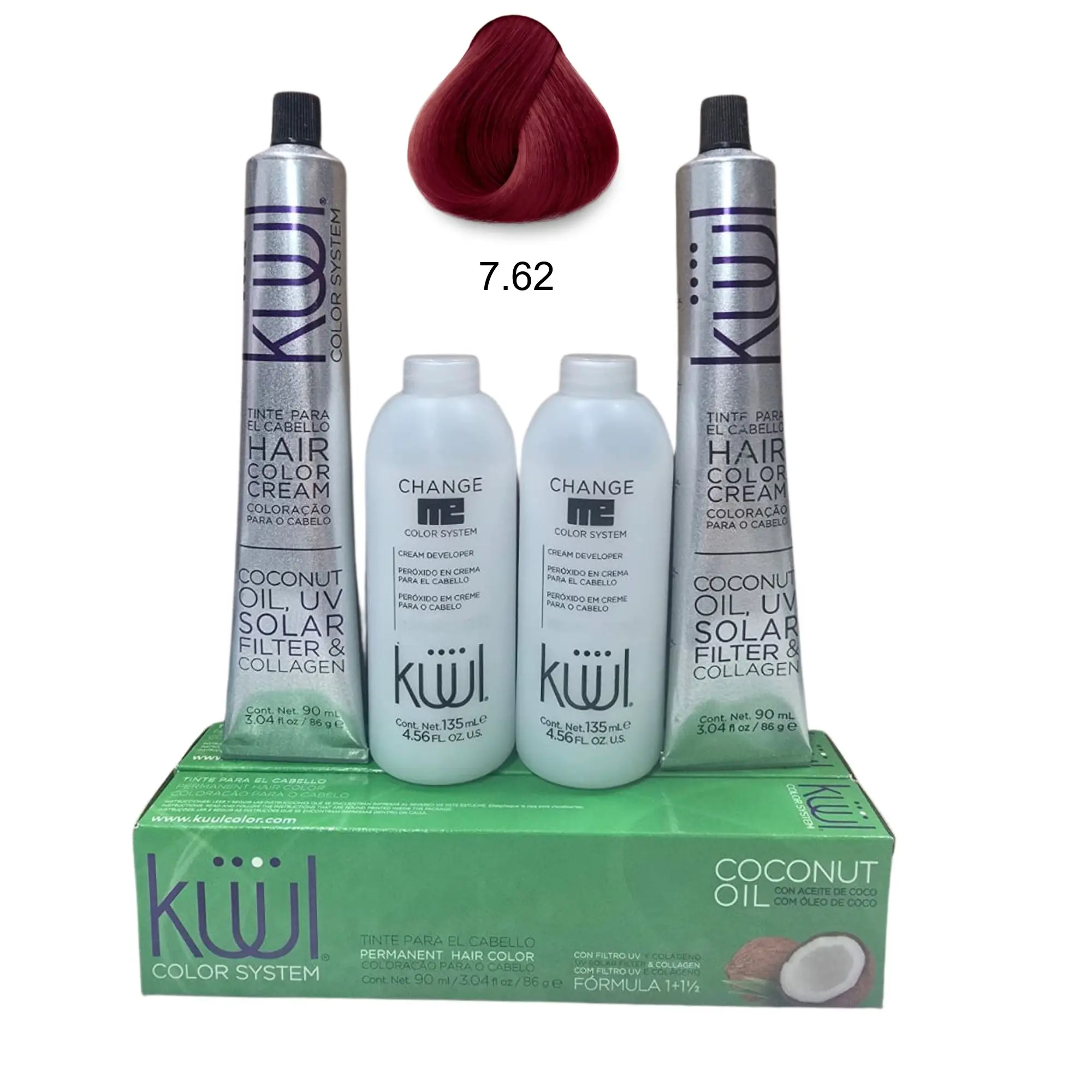 7.62 Red Nacre Blonde/Rubio Rojo Nacarado