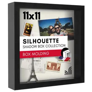 Shadow Box Frame | Shatter-Resistant Glass | Deep Display Box - Americanflat