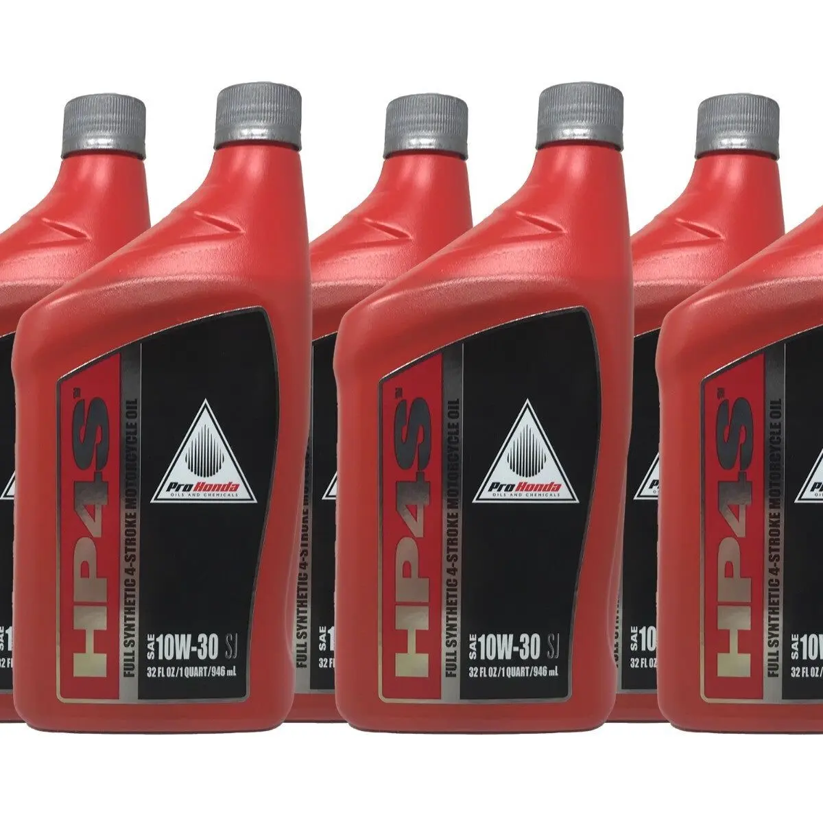 Honda HP4S 10W30 Full Synthetic 4 Stroke Motor Oil 08C35-SYN-1030M - 6 Pack
