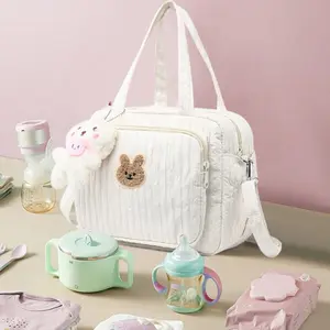 Large Capacity Mommy Bag, Multi-Functional Baby Diaper Bag, Essential Nursing Essentials Organizer, Stylish & Practical Design