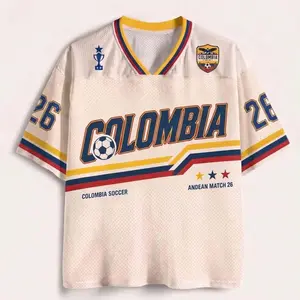Custom Colombia Soccer Jersey, Personalized Football Shirt with Name Number, Matching Fan Gear for Teams, Family, Friends & Game Day Fans