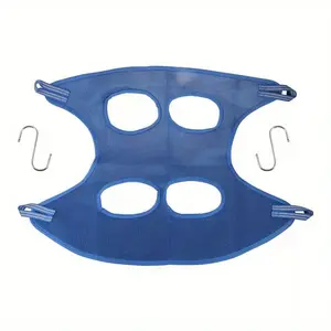 Essential Pet Home Grooming Hammock! Enhanced Safety, Breathable Cotton Layer, Ideal For Nail Clipping, Eye & Ear Care, Durable & Comfortable For Most Cats & Dogs, S/M/L Sizes