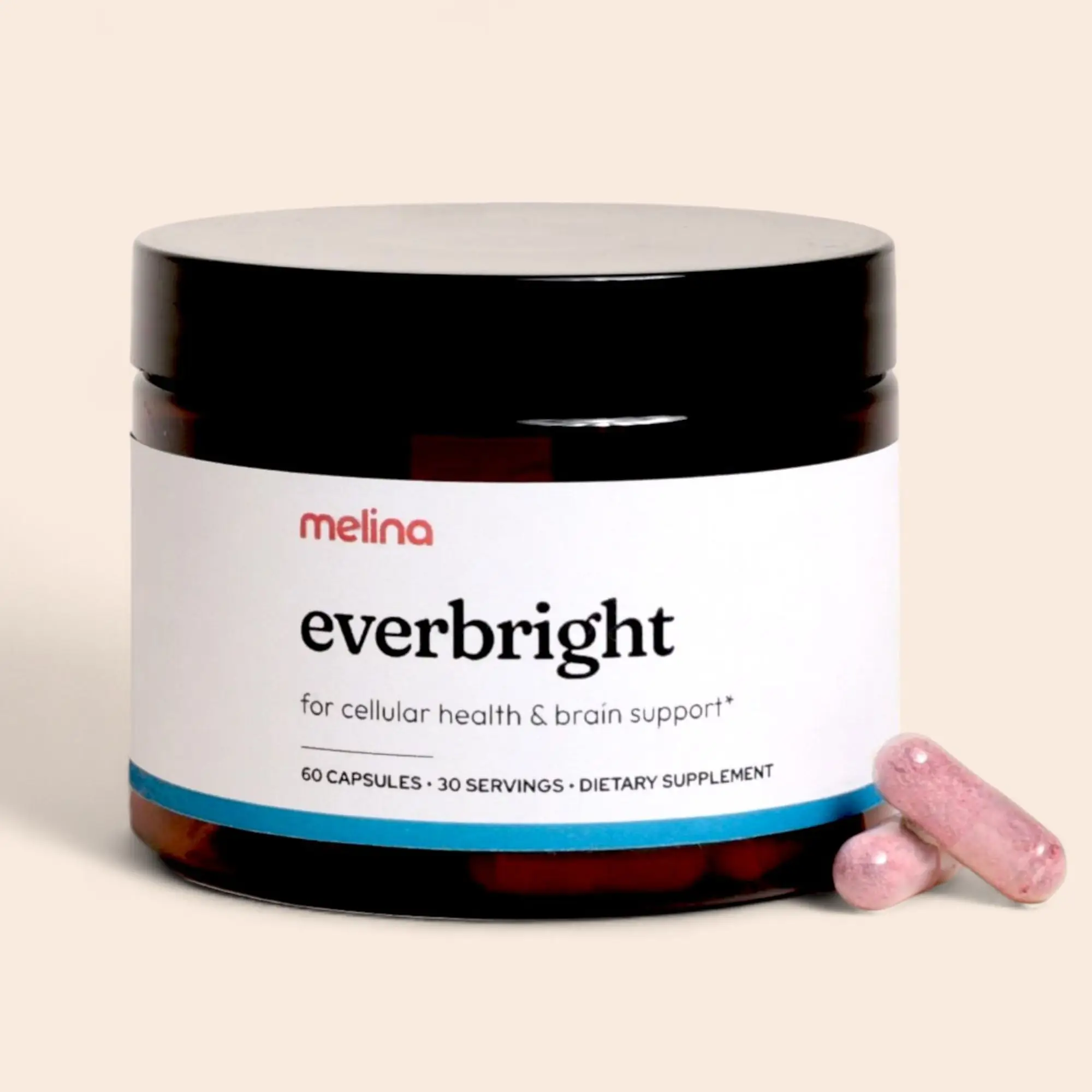 Melina Everbright NAD+/NADS Supplement for Skin, Energy, Focus, and Healthy Anti...