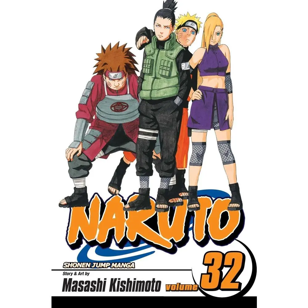 USED Book - Naruto, Vol. 32: The Search for Sasuke by Kishimoto, Masashi (Paperback) - english