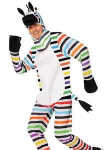 Rainbow Zebra Halloween Costume