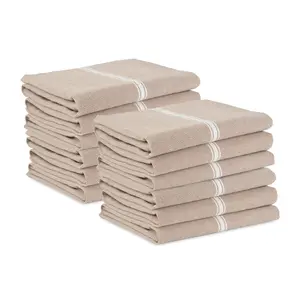 LANE LINEN Kitchen Towels Set - 100% Pure Cotton Dish Towels for Kitchen, Super Absorbent Kitchen Hand Towel, Tea Towels, Soft & Durable Dish Cloths
