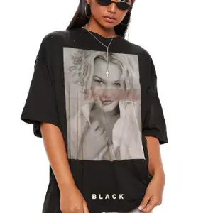 Drew Barrymore Retro T-shirt - Vintage 90's Tees, Homage Styles, Short Sleeves Shirts, Fans And Adult S Tshirt Cotton Fit