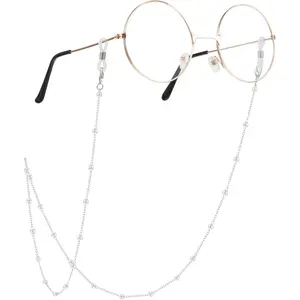 Eyeglass Chains Women Beaded Cute Glass Cord Frames Lanyard String Necklace Stylish Sunglasses Strap Prevent Loss