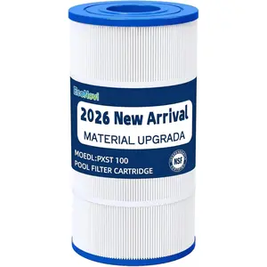 PXST100 Pool Filters Cartridge Compatible with Hayward XStream CC1000, Replaces Pleatco PXST100, Hayward CCX1000-RE, Unicel C-8311, Filbur FC-1285, 817-0100N/P, 100 sq. ft, 1-Pack