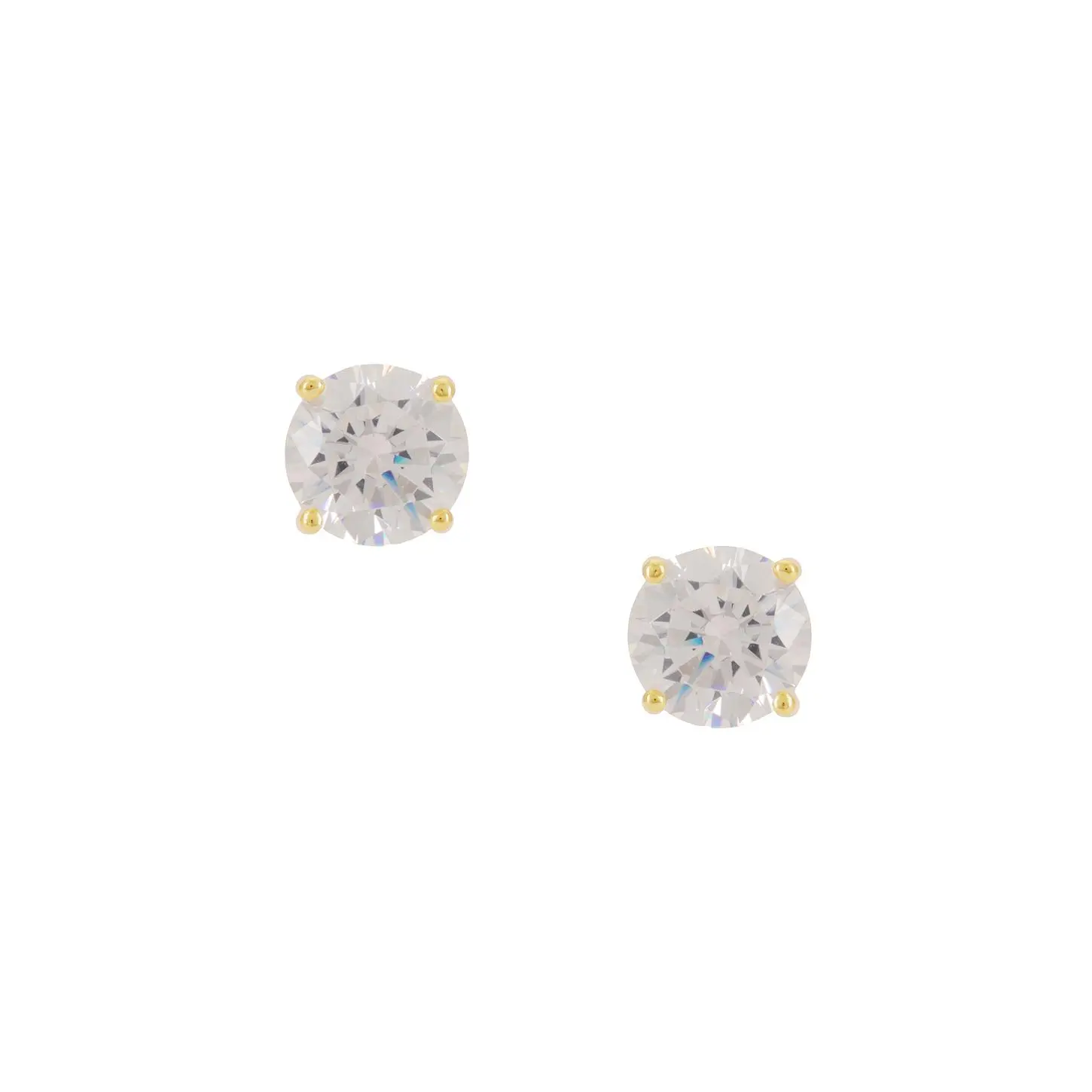 By Adina Eden Juliette Stud Earring in Gold