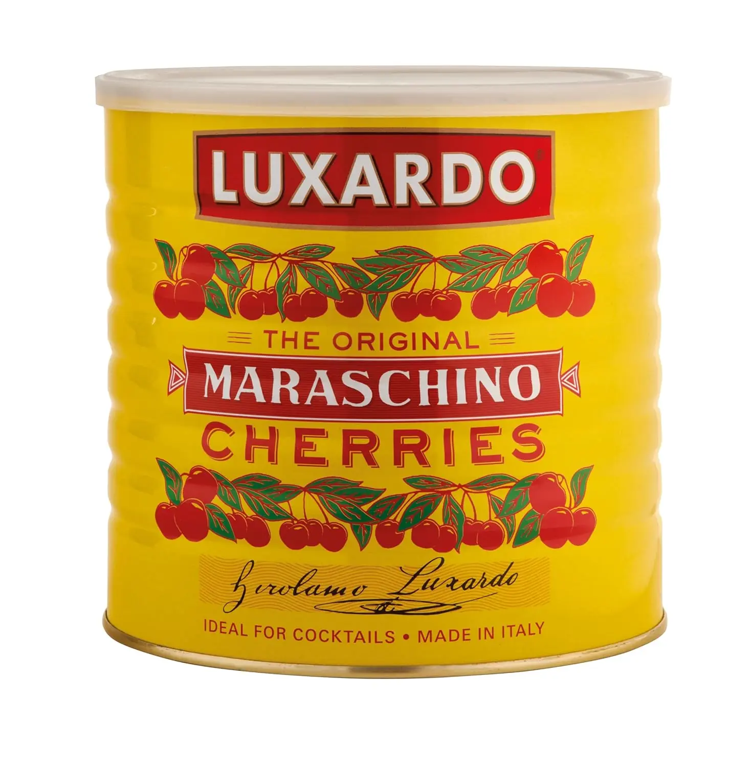 Luxardo The Original Maraschino Cherries | Gourmet Cherries | Ideal for Cocktails & Desserts | Product of Italy, 6.6 Lbs (3kg) Savory Sweet