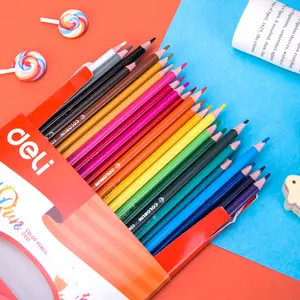 24 Colors Colored Pencil,Drawing Pencils for Sketch, Arts, Coloring Books, Gifts