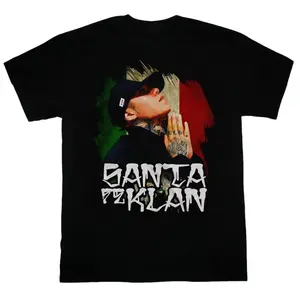 Santa Fe Klan T-shirt Collection - Rap & Hip Hop Black Tees in Short Sleeve, Tshirt