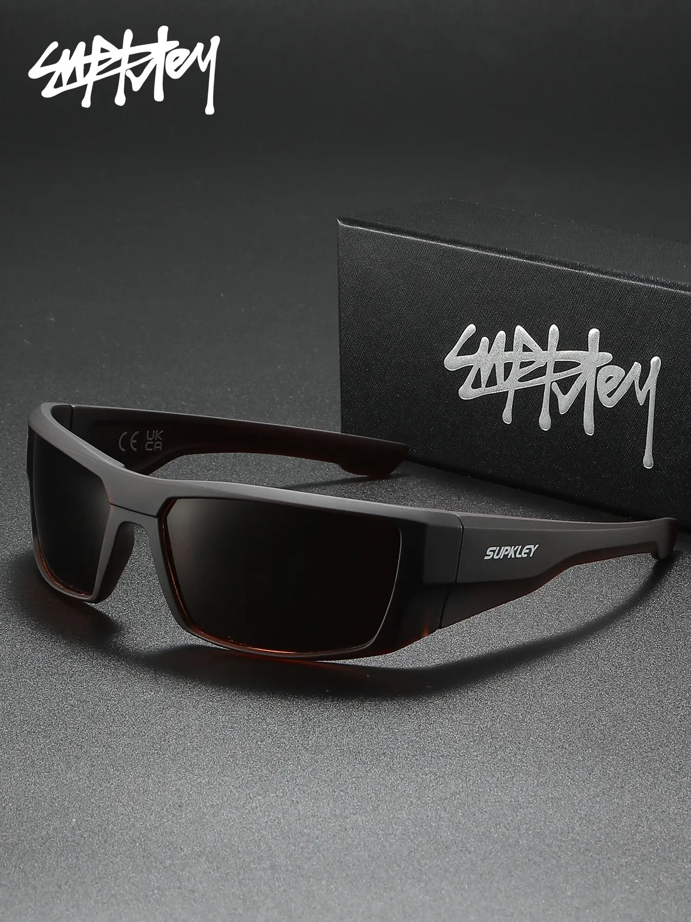 SUPKLEY Look Sharp, Stay Protected, Upgrade Your Accessory Game With These Outdoor Polarized Sports Sunglasses, Sporty Eyewear, Ideal For The Gym, Hike, Or Cruising Around Town