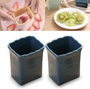 Zesti Cut - Slicing and prep time cut in half! Save time in the kitchen. Get zesty with every cut and enjoy easy cleanup. Perfect for stiff hands. Kid-friendly fun in the kitchen! Stainless steel. Perfect for eggs, fruit vegetables. Try it out : )
