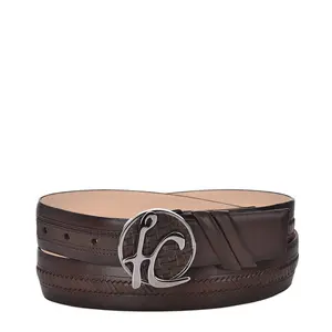 Cuadra Brown Woven Belt BC273