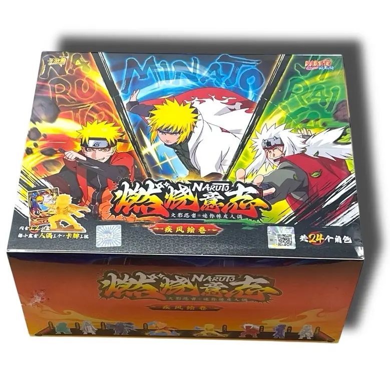 Naruto - XP Kayou Card w/ Tiny Figure Sealed Booster Display Box
