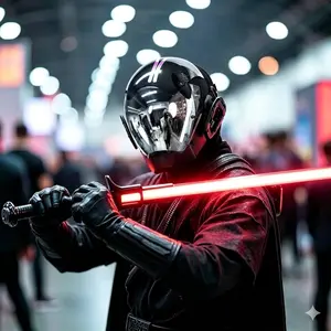Reflective Adjustable Punk Helmet Mask for Costume Party, Photo Props, Movie Props & Cosplay | MSK