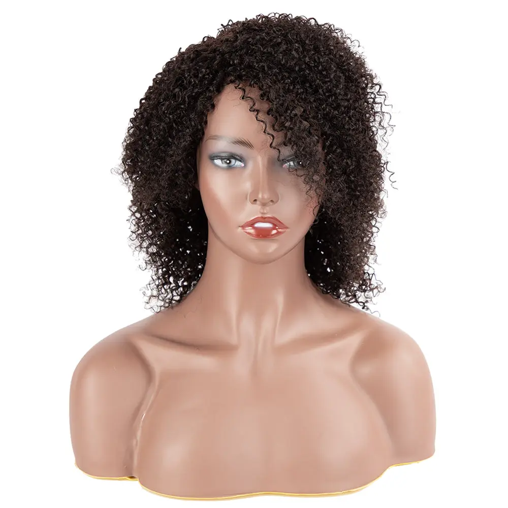 14 Inch Virgin Brazilian Remy Indian Deep Wave Bob Wig 100% Human Hair Pre Plucked Wet Wavy Glueless Transparent for Lace Wig