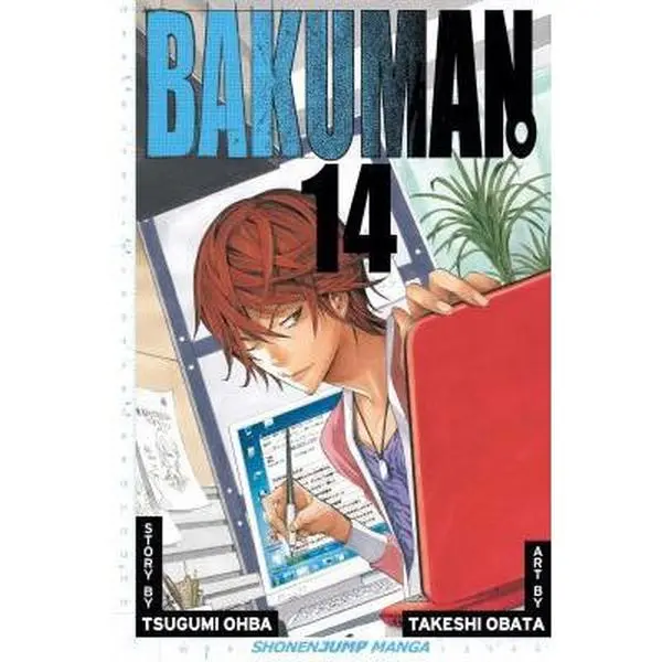 Used Manga Comic Book - Bakuman Vol. 14: Mind Games and Catchphrases by Tsugumi Ohba (192pp Paperback, English Series Book)