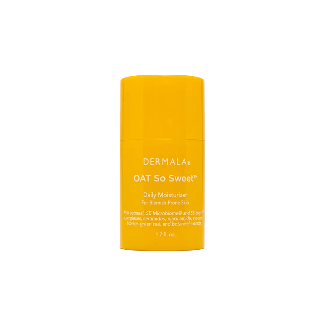 Dermala OAT So Sweet Daily Moisturizer For Acne and Blemish Prone Skin with Niacinamide and Green Tea Extract for Hydration and Soothing