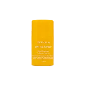 Dermala OAT So Sweet Daily Moisturizer For Acne and Blemish Prone Skin with Niacinamide and Green Tea Extract for Hydration and Soothing
