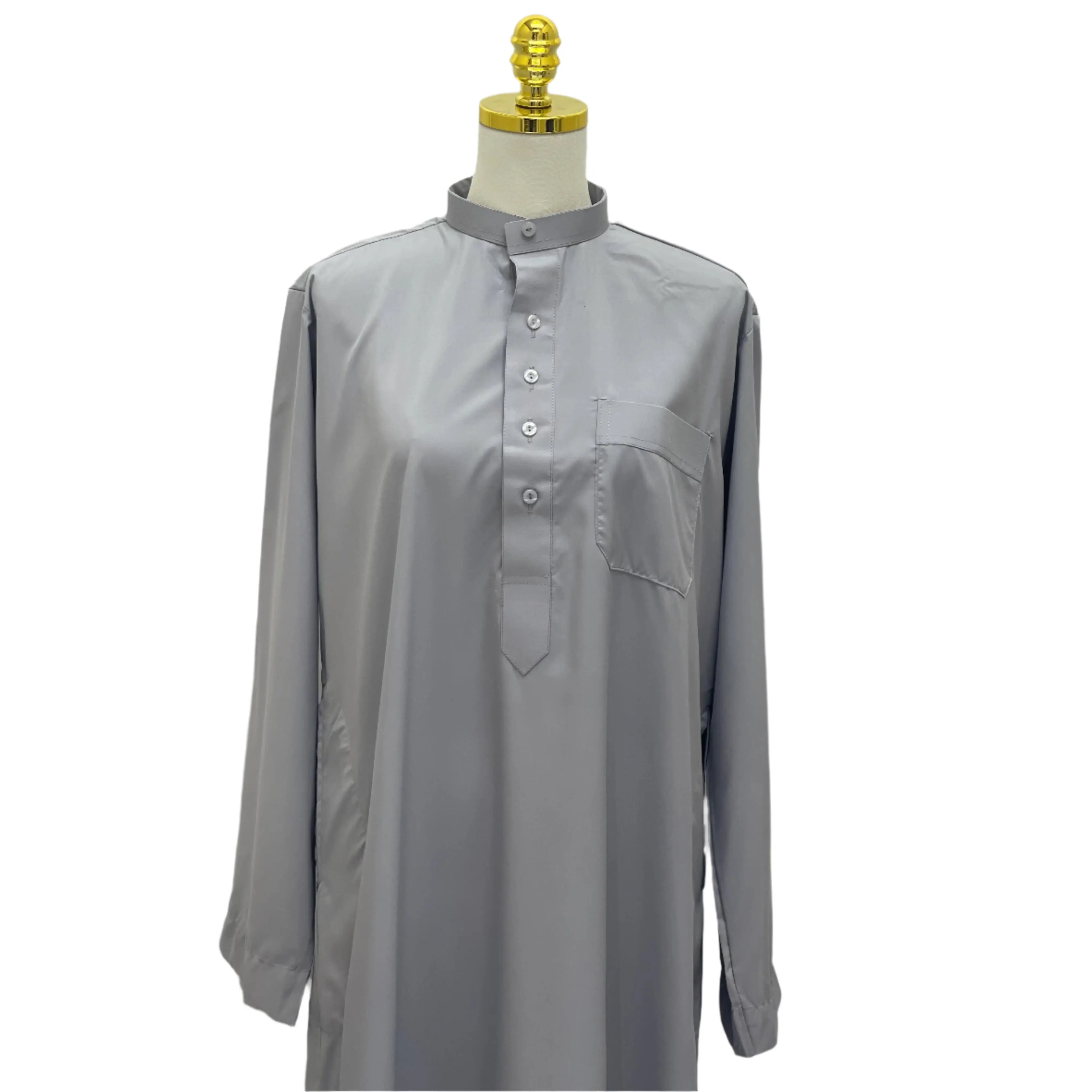 Basic High-Quality Men's Thobe - Timeless Comfort & Style