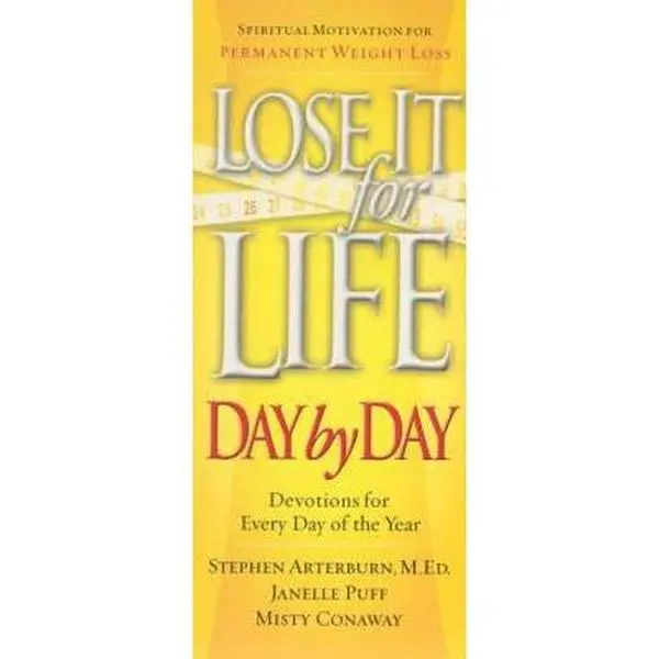 USED Book - Lose It for LIfe: Day by Day : Devotions for Every Day of the Year by Stephen Arterburn (Hardcover) - english