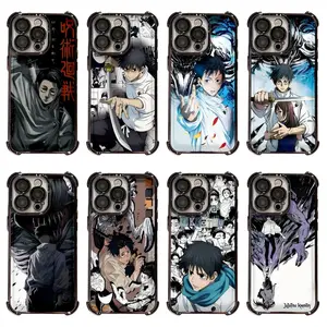 Jujutsu Kaisen Yuta Okkotsu Cool Phone Cases For iPhone 17 Promax Pro Air 16 Plus 15 14 13 12 11 X/XS Black Silver Shockproof Dustproof Protective Cover Shells Gift For Birthday Christmas Valentine Halloween