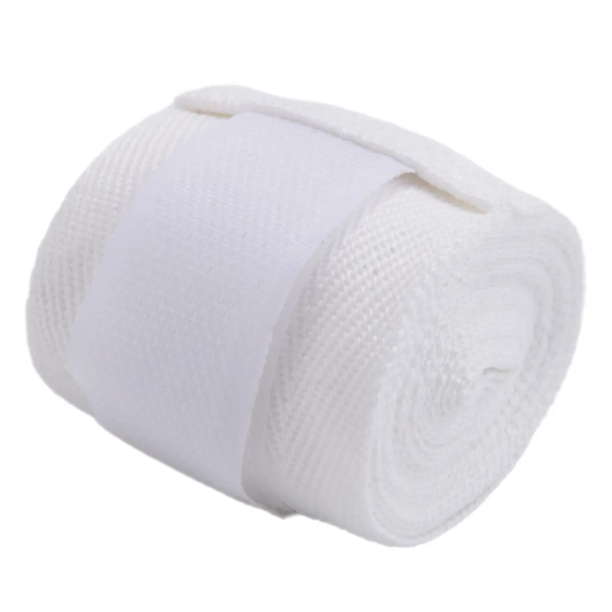 1 Pc 2.5M Eslatic Cotton Sports Strap Boxing Bandage For Sanda Muay Thai Mma Taekwondo Hand Gloves Wraps White