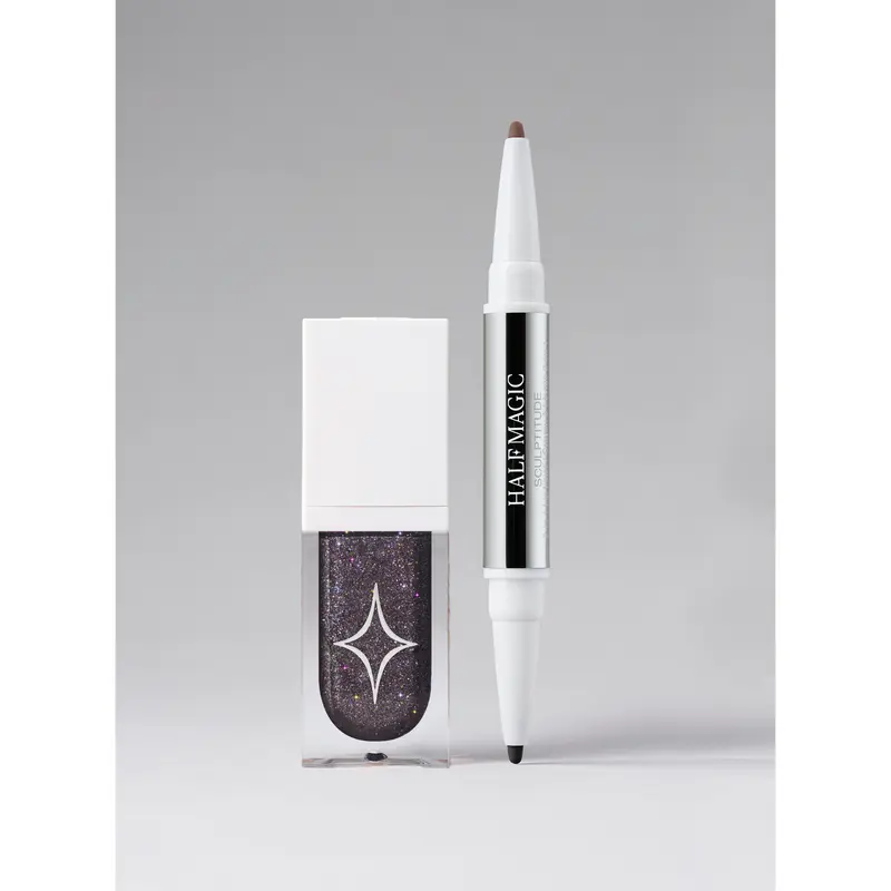 MAGIC DRIP LIPTRIK KIT | Glitter Lip Gloss & 2-in-1 Lip Liner Set | Lip Care Makeup Glossy