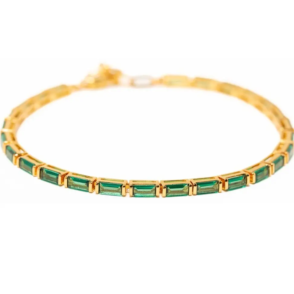 Bianca Baguette Tennis Bracelet