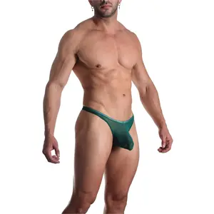 BfM Mens Sheer Net Thong Pouch Underwear