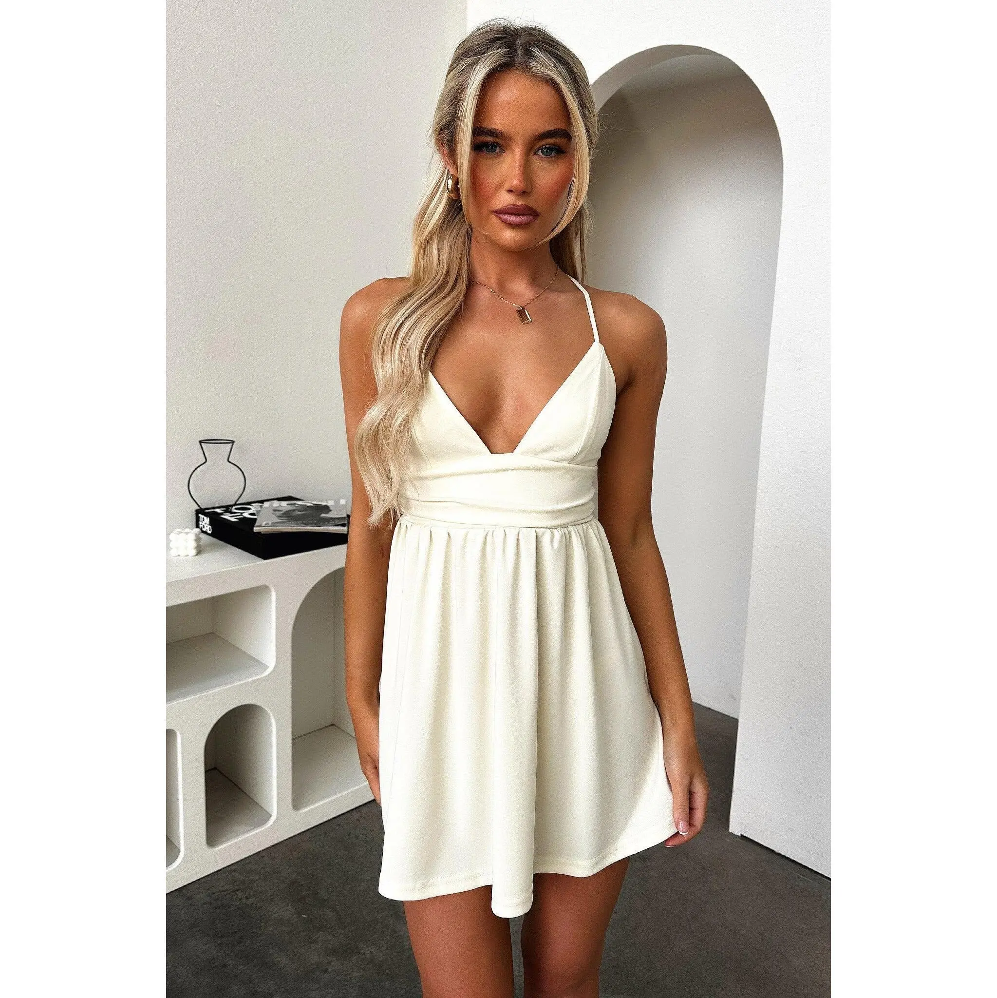 Hyland Dress - Yellow - TikTok Shop