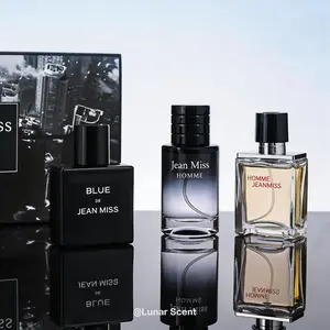 JEAN MISS-Wild Charm Set（30ML x 3) -Eau de Parfum-Men's Woody Fragrance-Men's colognes- Gift Set-Aromatic、Aquatic 、Spicy Scents for choice-Long Lasting Perfume- For Every Man - Daily Wear