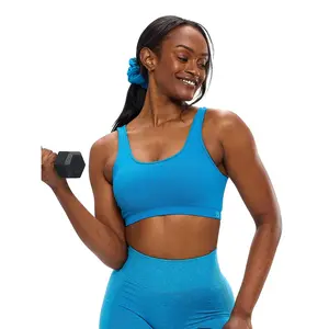 Scoop Seamless Sports Bra - Warhead