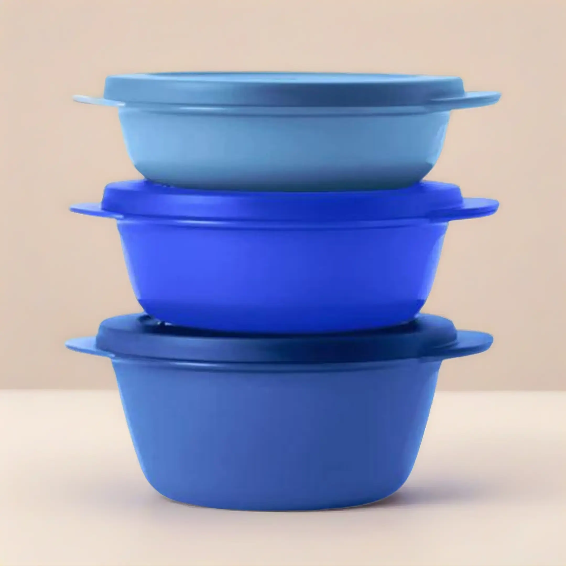 Small Round Leakproof Kitchen Storage Food Container Set with Covers, Microwave-Safe Kitchenware Preserving Containers, Leakproof Container