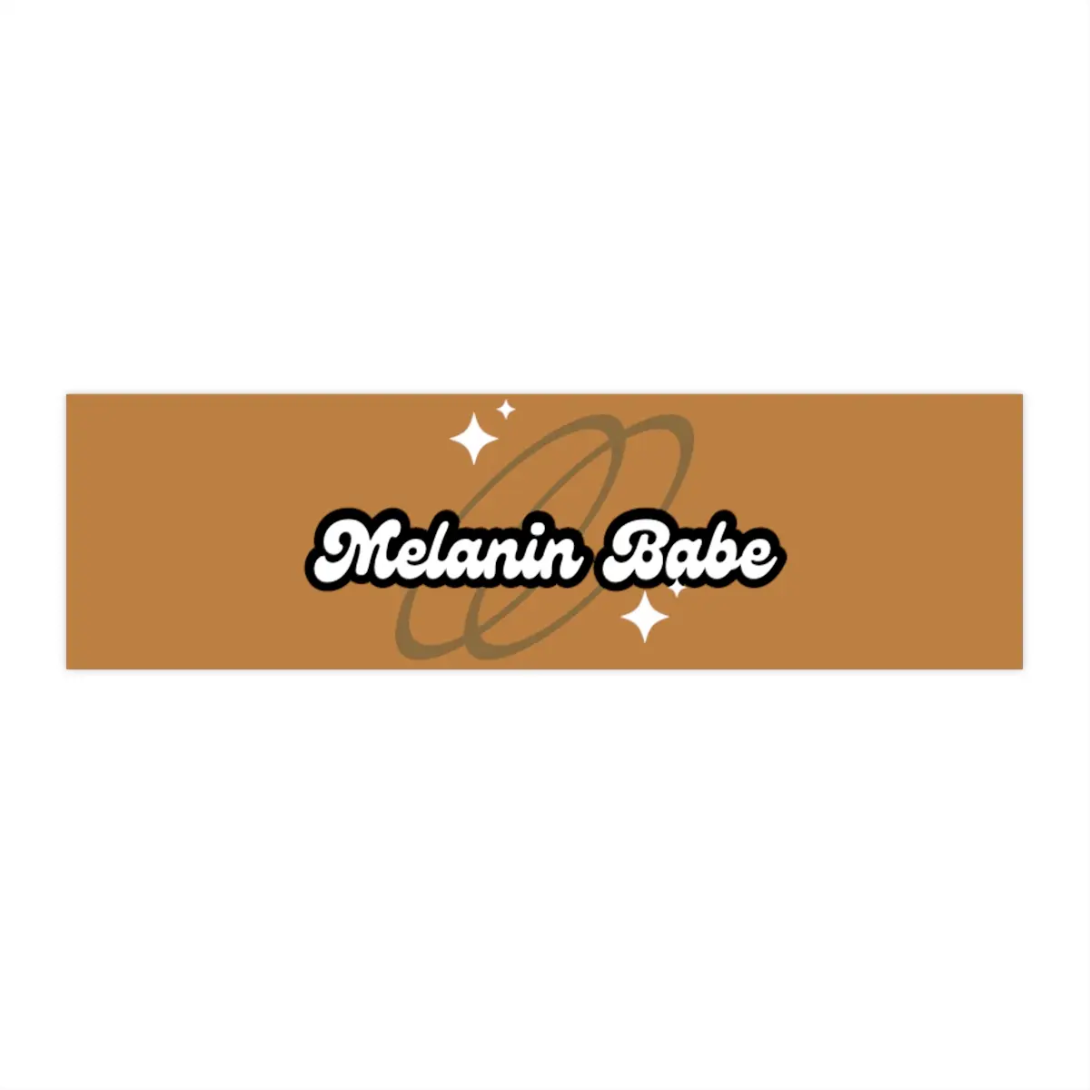 Melanin Babe Bumper Stickers