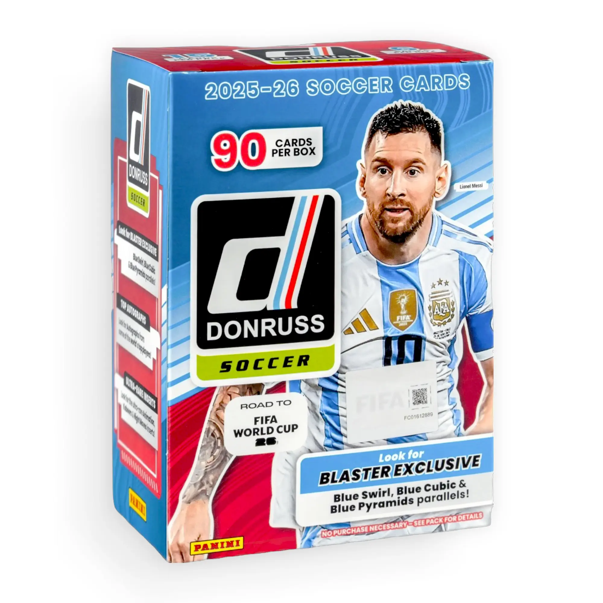 2025-2026 Panini Donruss Road to FIFA World Cup 26 Soccer Trading Cards Blaster Box