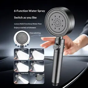 Pressure shower head, super strong household bathroom water heater shower pressure shower head, bath heater set