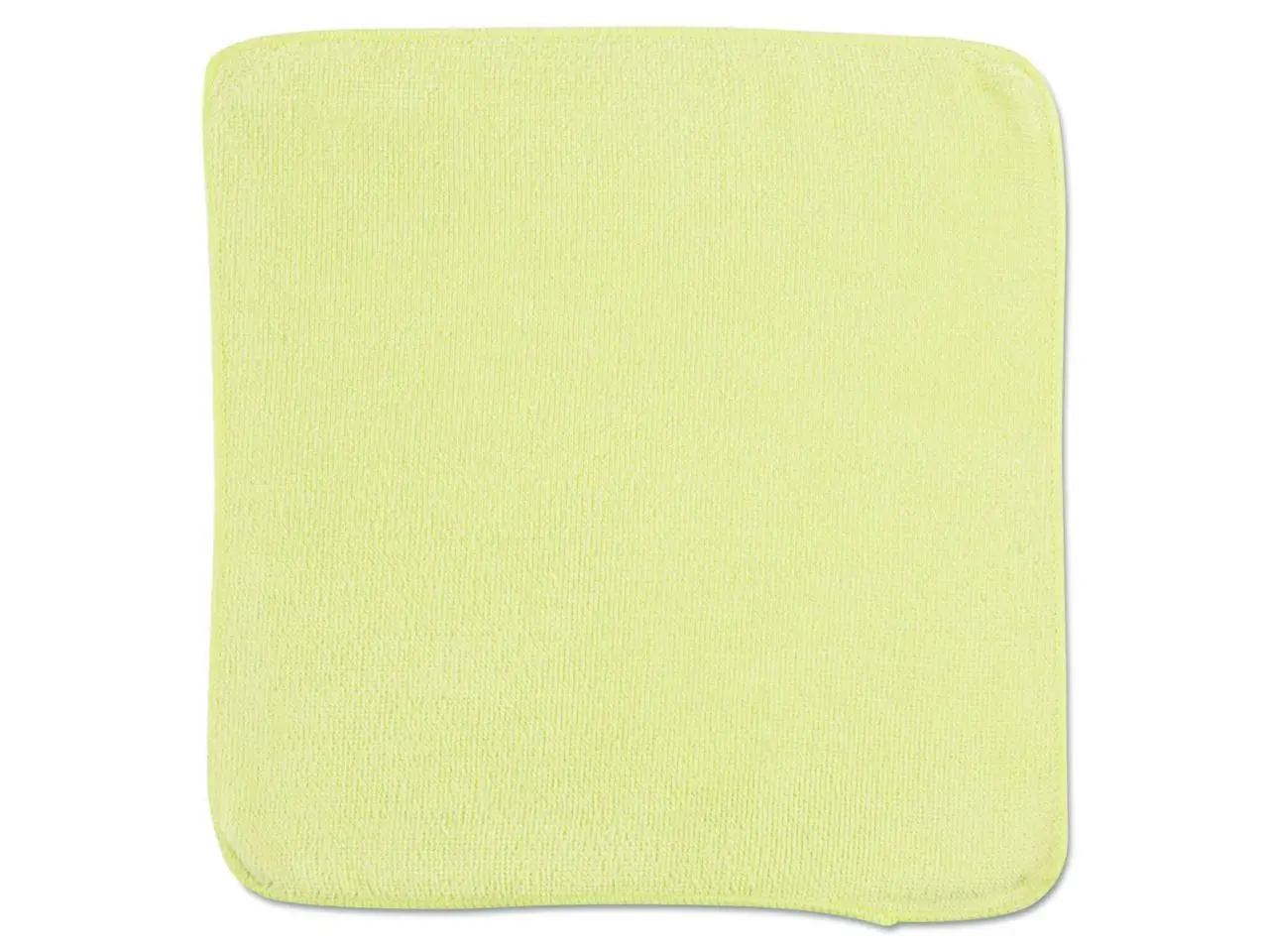Rubbermaid Commercial Products Microfiber Cloth,12" x 12",Yellow,PK24  1820580