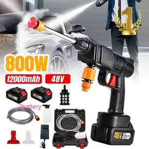 24V Brushless Dual-Motor System – Longer Life & Higher Efficiency | 10m High-Pressure Spray Reaches Roof of SUV & Van