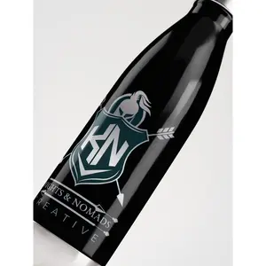 Knight's Shield Stainless Steel Water Bottle