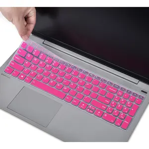 Keyboard Cover for 2023 2022  IdeaPad 1/IdeaPad 1i 15.6 inch Laptop 15IGL7 15ADA07 15IAU7 15ALC7 15IJL7 15IGL7,   IdeaPad 1 15IGL7 15.6  Layout Keyboard Cover , Hot Pink
