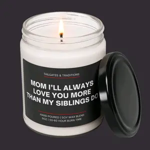 Funny Candle for Mom | Gift for Mom | Sibling Rivalry