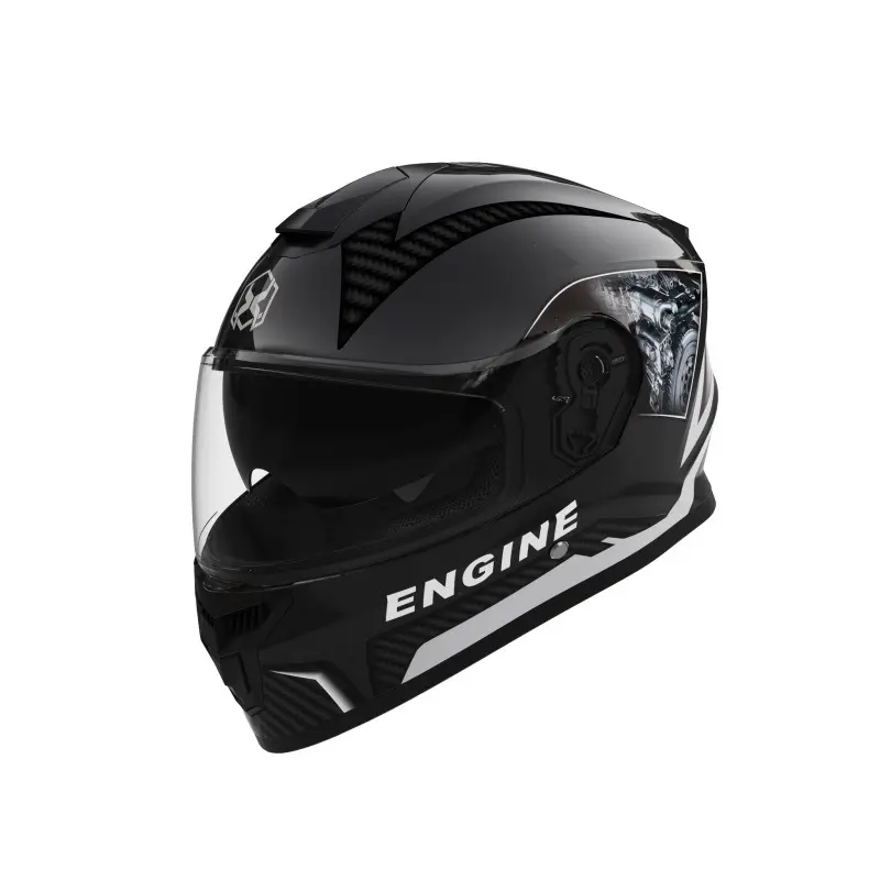 Adult Korean-Style Full-Face Electric Motorbike Helmet - Winter Warm, Anti-Fog, Quick-Release, 1.41kg, for Motorcycle Commuting