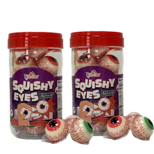 Apexy Eyeball Gummies - with Fruity Liquid Center, Eyeball Candy for Halloween, Birthday, Trick Or Treat, Party Candy -Gummies Candy for Kids, Fat Free, Nut Free, 11.42oz each, Pack of 2 (Eyeball)