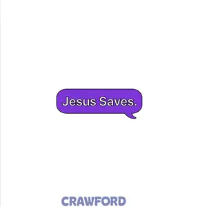 Jesus Saves. Text Message Decal for Trucks Cars and More Multiple Colors Available Easy to Apply