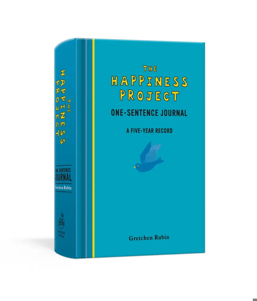 USED Book - The Happiness Project One-Sentence Journal: A Five-Year Record by Rubin, Gretchen (Hardcover) - english